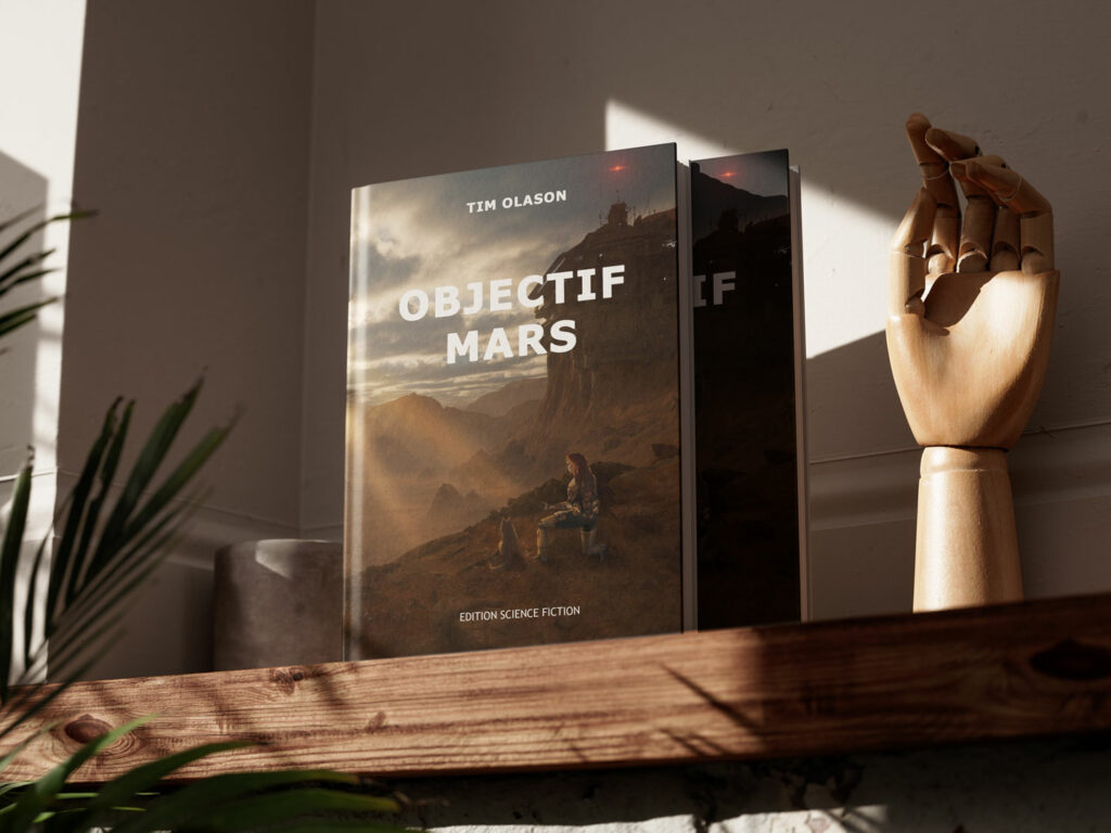 Couverture illustration roman science-fiction